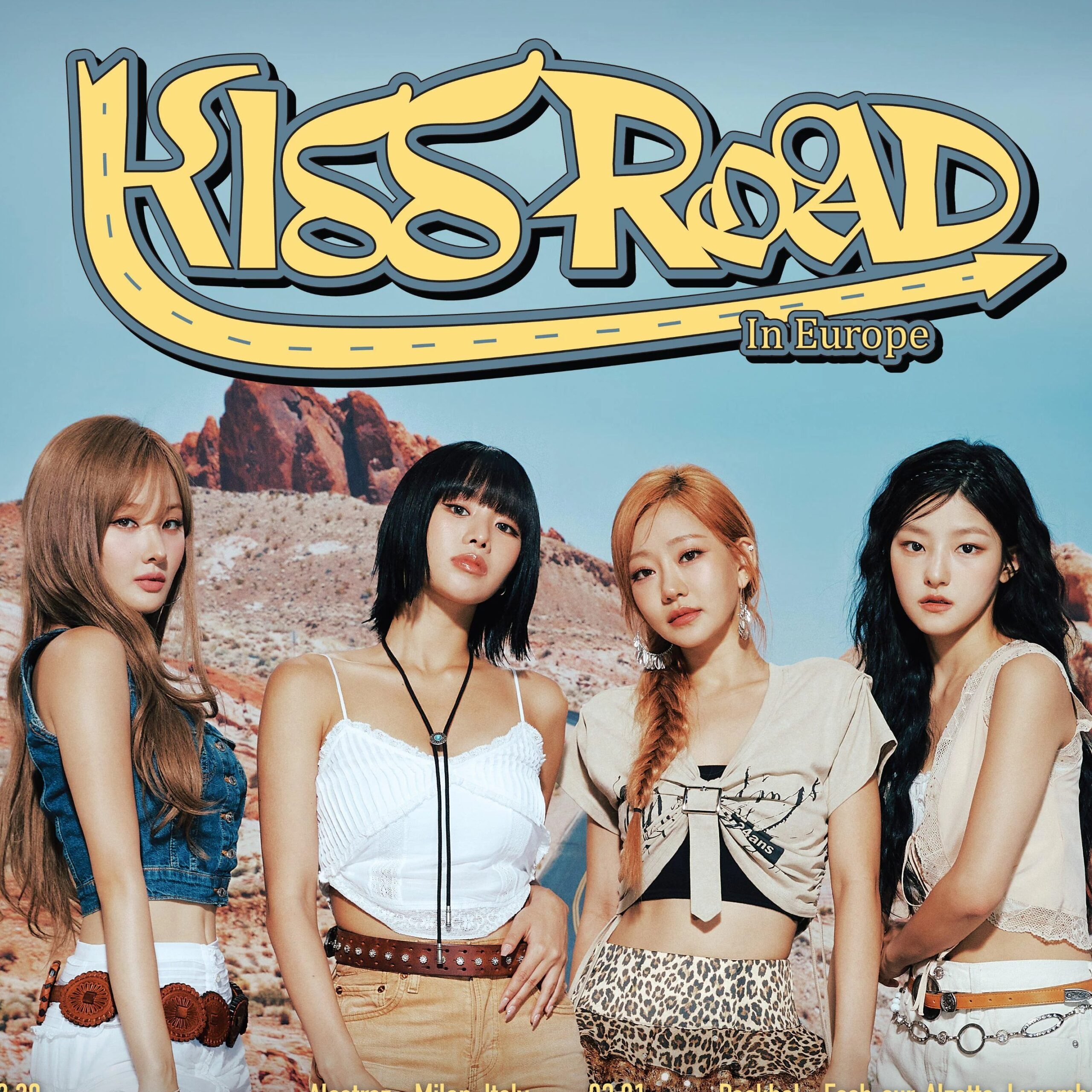 KISS OF LIFE 4月30日・5月2日、大阪・神奈川にて日本公演開催決定