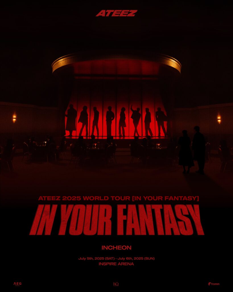 ATEEZ 2025 WORLD TOUR [IN YOUR FANTASY] IN 仁川