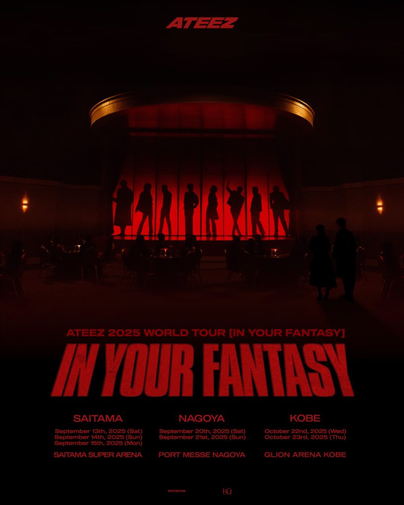ATEEZ 2025 WORLD TOUR [IN YOUR FANTASY] IN JAPAN