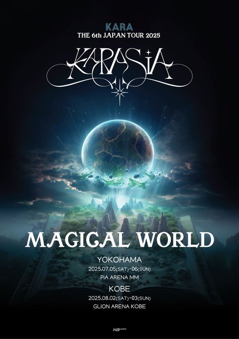 KARA THE 6th JAPAN TOUR 2025 「KARASIA : MAGICAL WORLD」