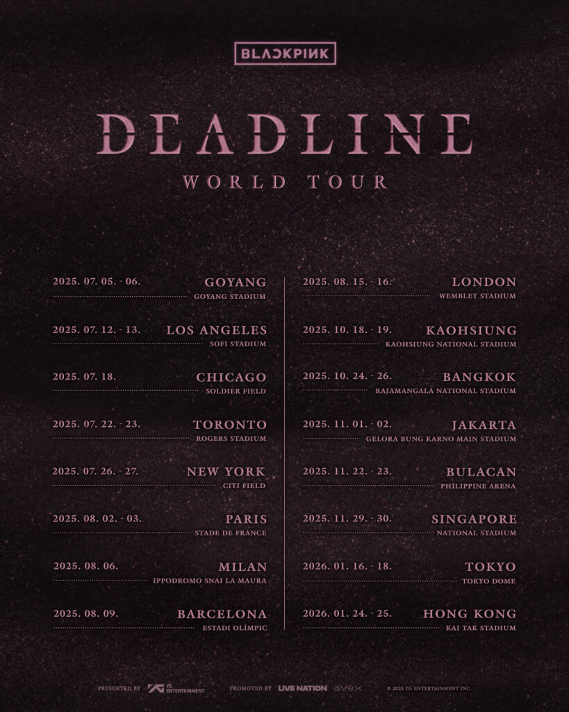 BLACKPINK WORLD TOUR <DEADLINE>