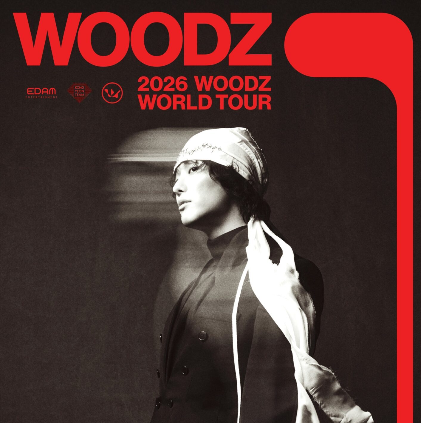 WOODZ（チョ・スンヨン）2年2ヶ月ぶりのワールドツアー・3月28日〜31日